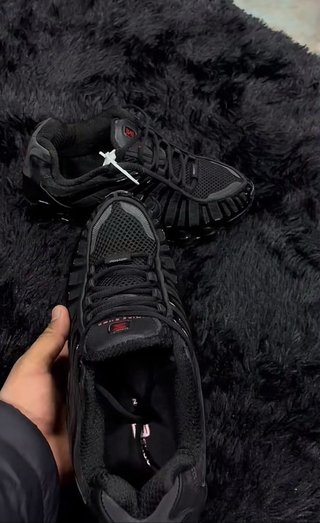 Tenis Nike Shox Negros