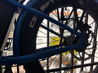 Bicicleta Eléctrica Azul