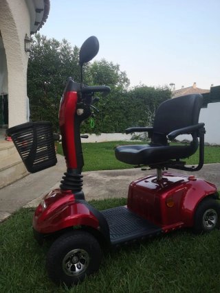 Scooter Eléctrico Rojo - Perfecto Estado