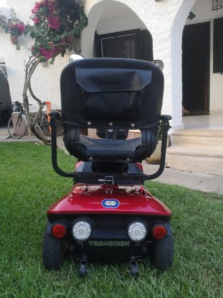 Scooter Eléctrico Rojo - Perfecto Estado