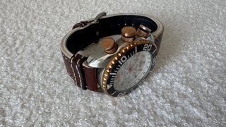 Orologio Iannetti Jogò Uomo Marrone Dorato