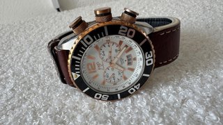 Orologio Iannetti Jogò Uomo Marrone Dorato