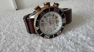 Orologio Iannetti Jogò Uomo Marrone Dorato