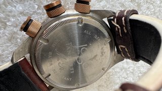 Orologio Iannetti Jogò Uomo Marrone Dorato