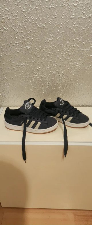 Adidas Campus Zapatillas Negras Blancas