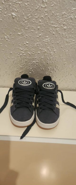 Adidas Campus Zapatillas Negras Blancas