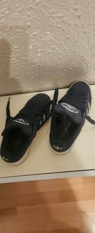 Adidas Campus Zapatillas Negras Blancas