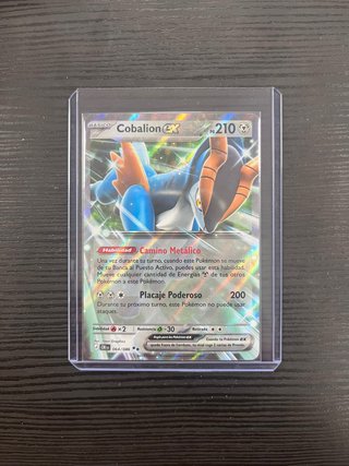 Carta Pokémon Cobalion EX 210 HP