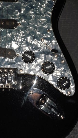 Chitarra elettrica Starsun nera