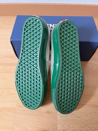 Vans Authentic Blancas y Verdes