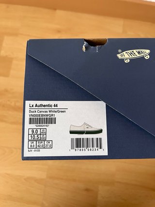 Vans Authentic Blancas y Verdes