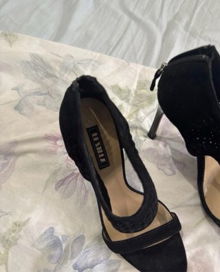Scarpe tacco Le Silla scamosciate nere