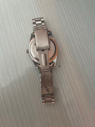 Reloj Azul y Plateado