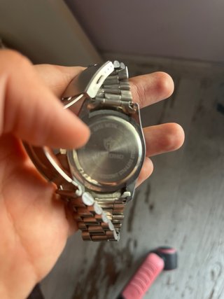 Reloj Azul y Plateado