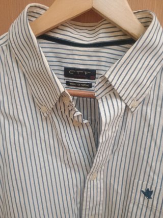 Camisa Cortefiel Hombre Talla XXL Rayas