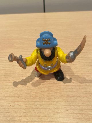 Figura Pirata Fisher-Price Yellow Jack 1994-1995