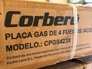 Placa de Gas Corbero CPGS423X