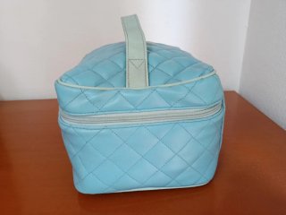 Neceser Vintage Hello Kitty Acolchado Azul