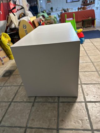 Escritorio blanco 140cm | 3 cajones