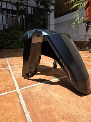 Guardabarros Honda CB500X Negro/Gris
