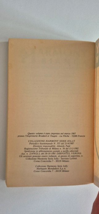 Libro "Non ci sarà una seconda volta"