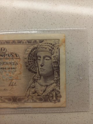 Billete 1 Peseta Banco de España 1948