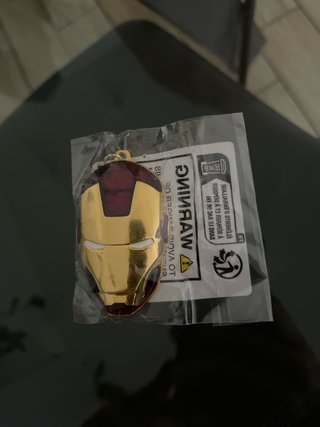 Portachiavi Maschera Iron Man Marvel