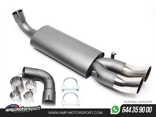 SILENCIOSO TRASERO DEPORTIVO DTM AUDI 80/90