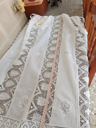 Manteleta Huertana Adulta Blanca