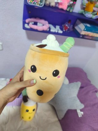 4 Peluches Bebida Té Burbujas Kawaii