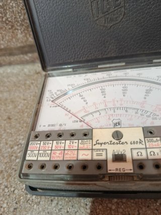 Multímetro analógico ICE Supertester 680R