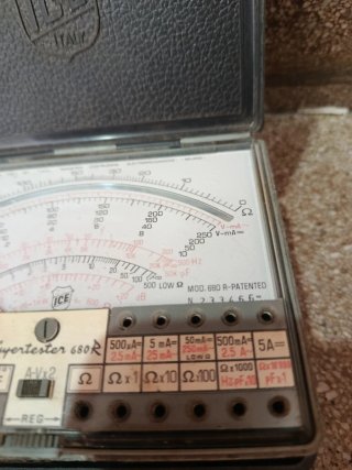 Multímetro analógico ICE Supertester 680R