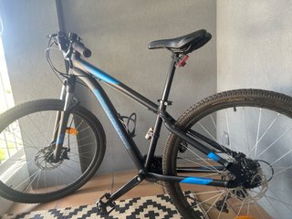 Bicicleta Decathlon Talla S Negra/Azul