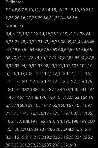 Lote 177+30 Cromos Pokémon Especiales 1999