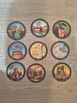 Set 9 Sottobicchieri Kaiser Premium Birra