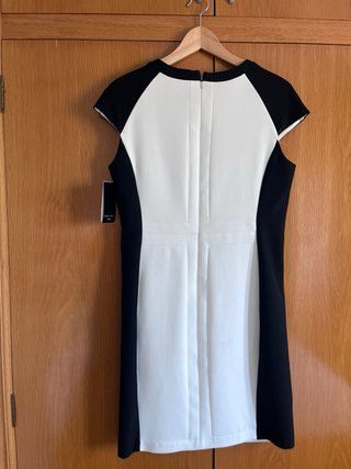 Vestido negro y blanco sin estrenar