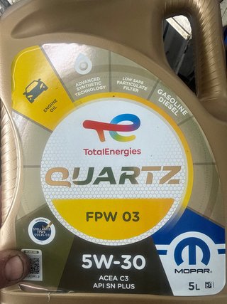 Aceite TotalEnergies Quartz FPW 03 5W-30