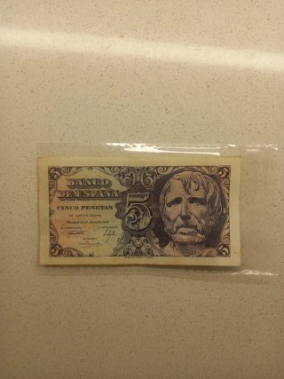 Billete 5 Pesetas Banco de España 1947