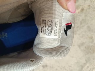 Zapatillas Reebok Blancas y Rojas