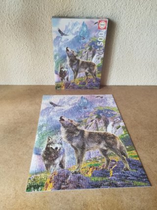 Lote de Puzzles Educa 500 piezas
