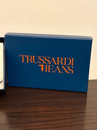 Portafoglio Trussardi Jeans bianco