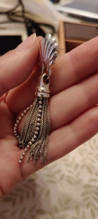 Pendientes de Plata con Flecos
