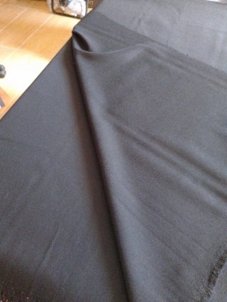 Tessuto poliestere elasticizzato nero MT 3.20