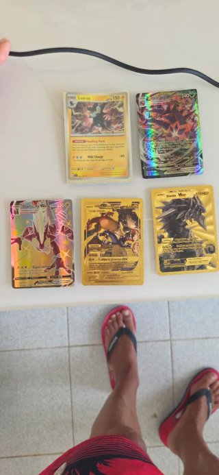 Cromos Pokémon VMAX y GX