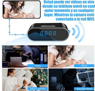 SIN ABRIR Mini Cámara Espía Oculta 1080P