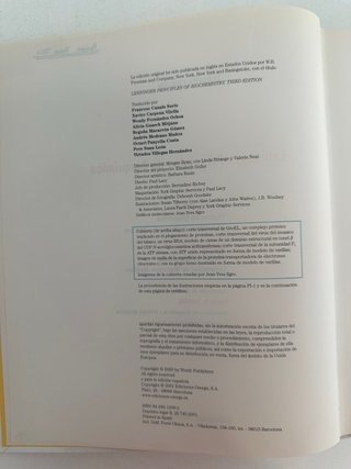 *PRINCIPIOS DE BIOQUÍMICA, 3/ED.
