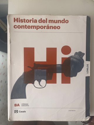 Historia del mundo contemporáneo, Hi Bachillerato