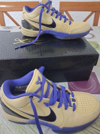 Nike Kobe IV Proto FC Barcelona Beige/Azul