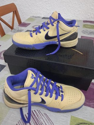 Nike Kobe IV Proto FC Barcelona Beige/Azul