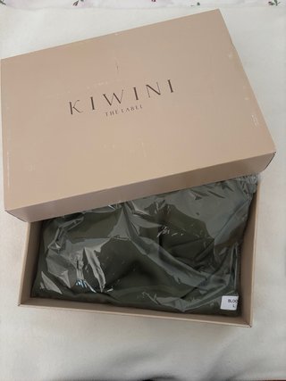 Coordinato Cerimonia Kiwini Verde Oliva Taglia L